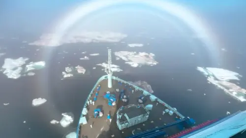 As Arctic sea ice reaches this year’s low, shipping reaches historic high