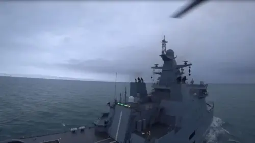 Naval flotilla explores new passage on Northern Sea Route
