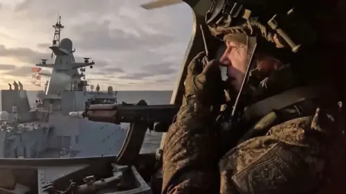 Naval landing on Arctic archipelago reveals major pollution